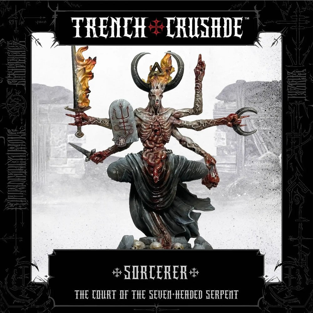 PREORDER Trench Crusade By Pluto Minis - Sorcerer