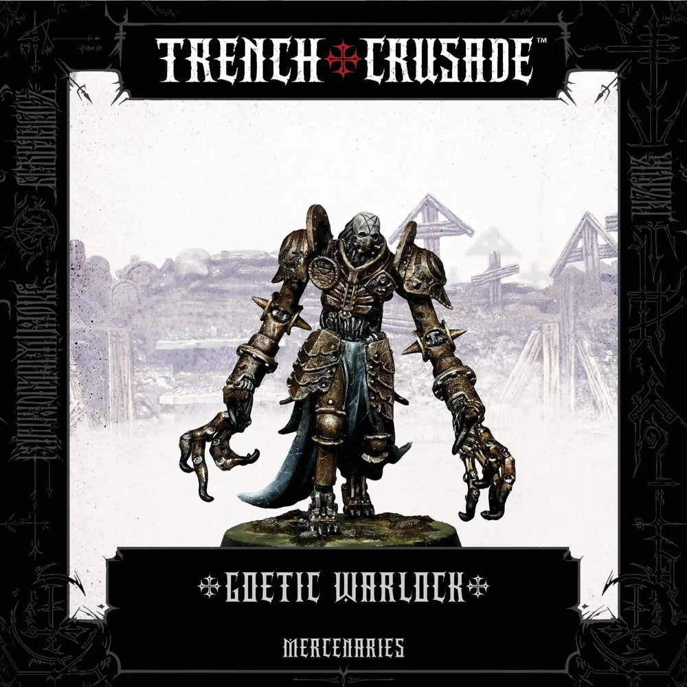 PREORDER Trench Crusade By Pluto Minis - Goetic Warlock