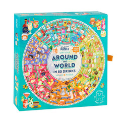 PREORDER Around the World in 80 Drinks Puzzle 1000pc
