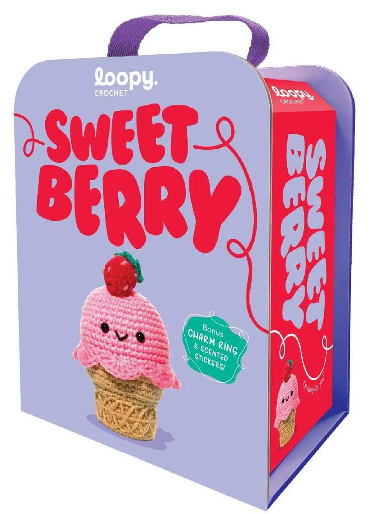 PREORDER Loopy Crochet Book & Kit - Sweet Berry