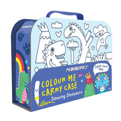 PREORDER Markerific Jr. - Colour Me Carry Case - Dancing Dinosaurs