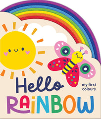 Chunky Felt Board Book - Hello Rainbow
