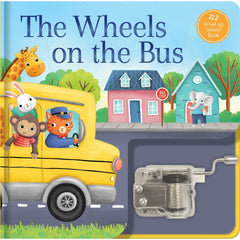 PREORDER Wind-Up Music Box Book - The Wheels on the Bus