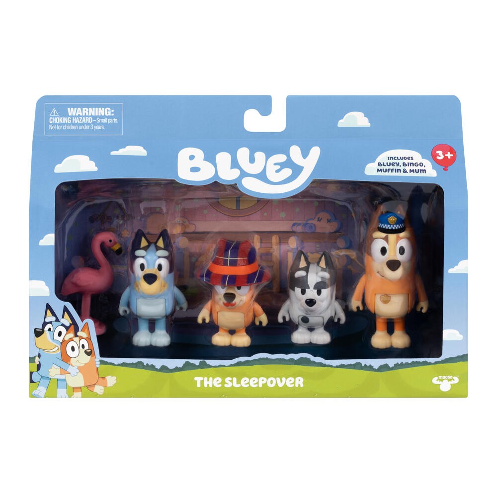 PREORDER Bluey S15 Figure 4Pk Assorted