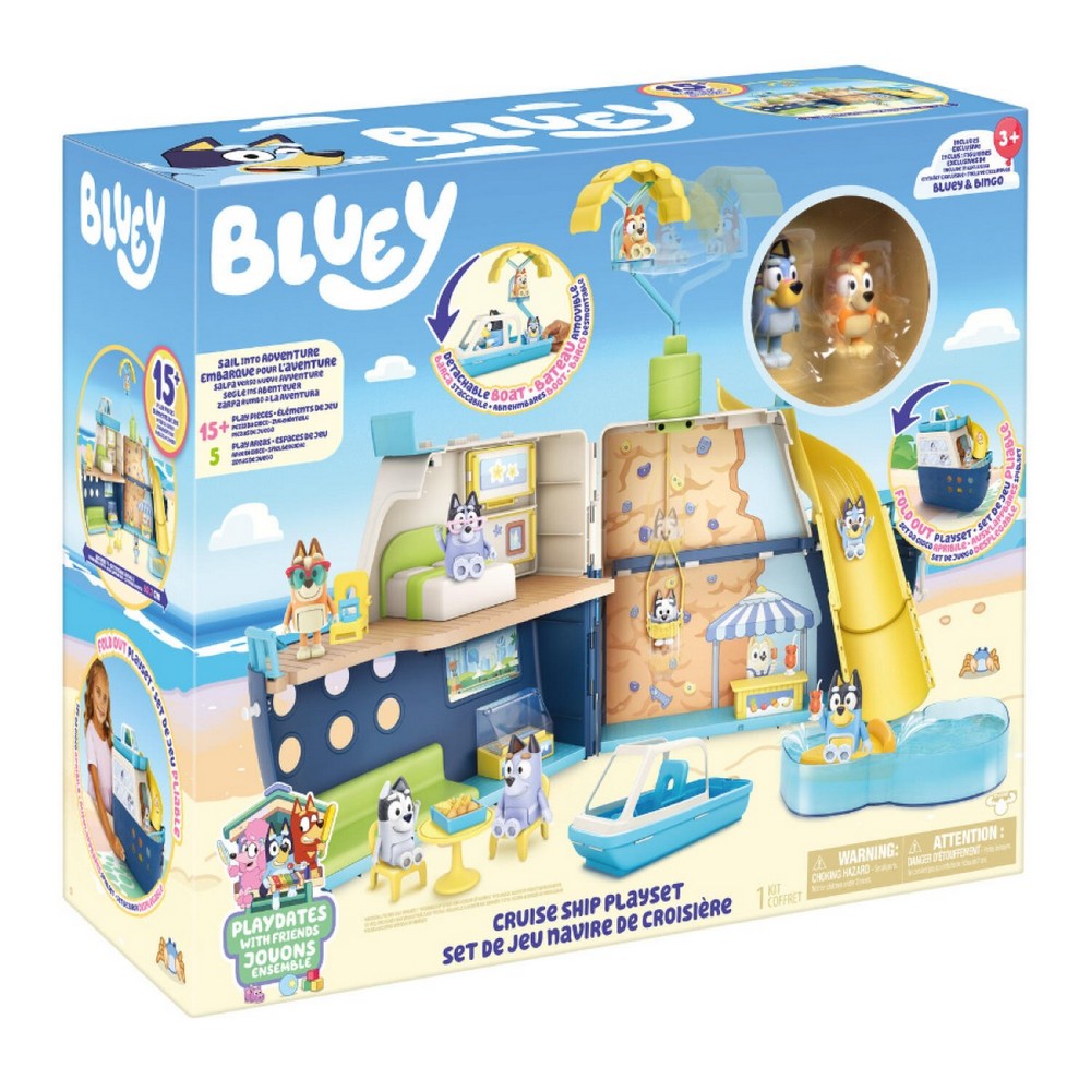 PREORDER BlueyS Cruise Ship Playset