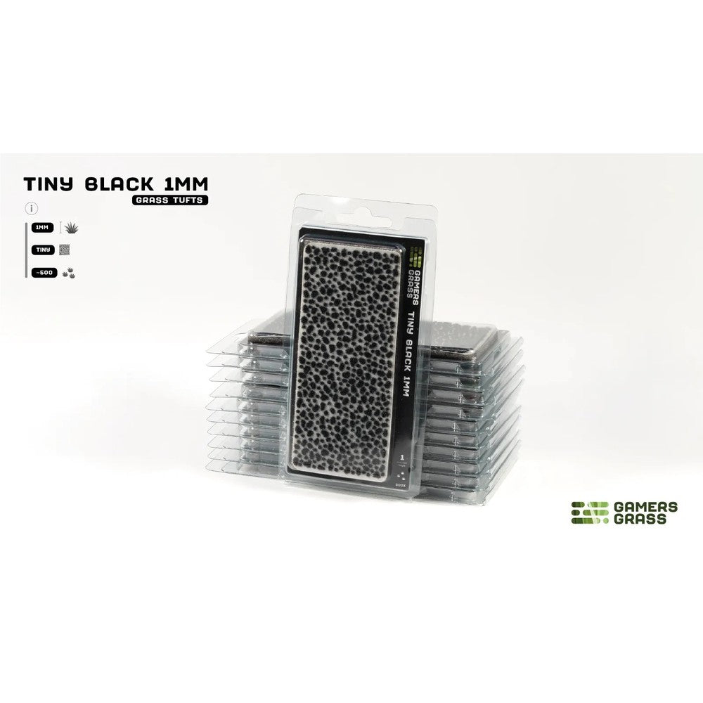 PREORDER Gamers Grass - Grass Tufts - Tiny Black 1mm