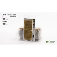 PREORDER Gamers Grass - Grass Tufts - Light Brown 6mm - Small