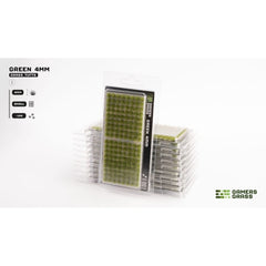 PREORDER Gamers Grass - Grass Tufts - Green 4mm - Small