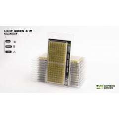 PREORDER Gamers Grass - Grass Tufts - Light Green 4mm - Small