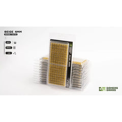 PREORDER Gamers Grass - Grass Tufts - Beige 4mm - Small