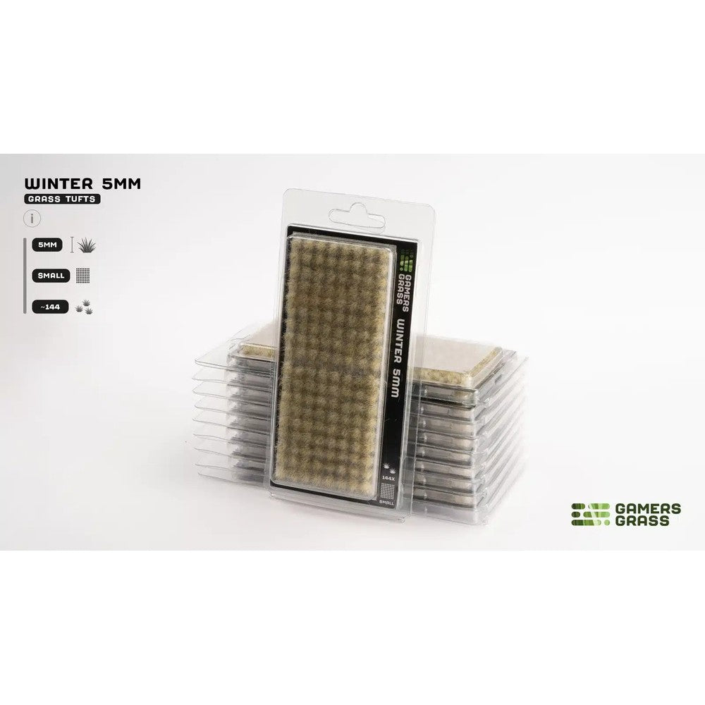 PREORDER Gamers Grass - Grass Tufts - Winter 5mm - Small