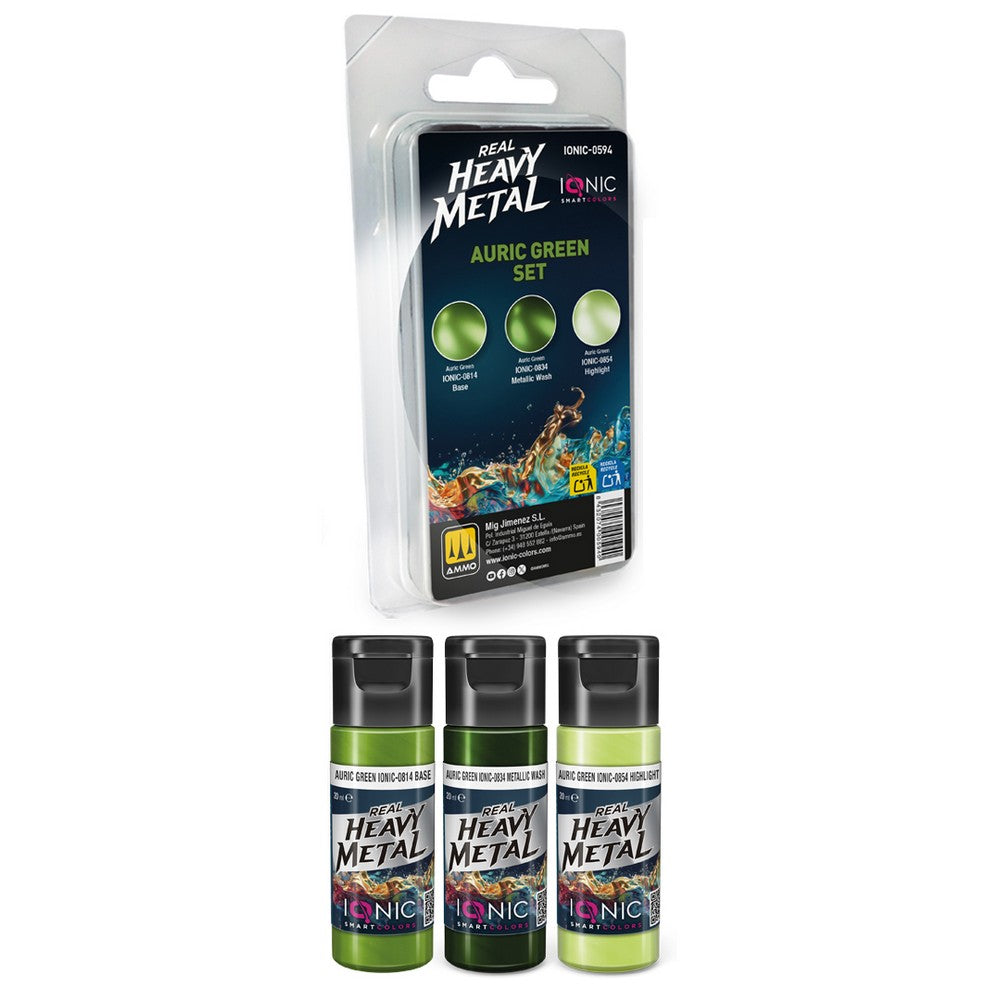 PREORDER IONIC - Real Heavy Metal Auric Green Set