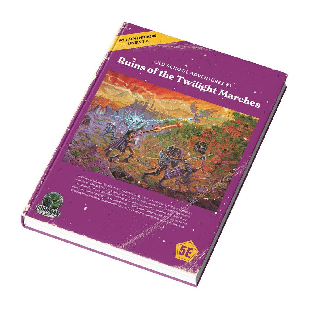 PREORDER Fifth Edition: Old School Adventures #1: Ruins of the Twilight Marches (Color McAusland)