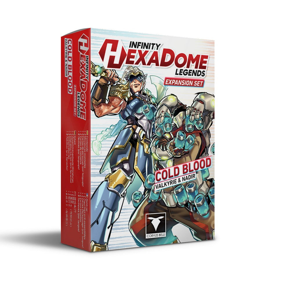 PREORDER Hexadome: Expansion set: Cold Blood (Valkyrie & Nadir) Expansion Set