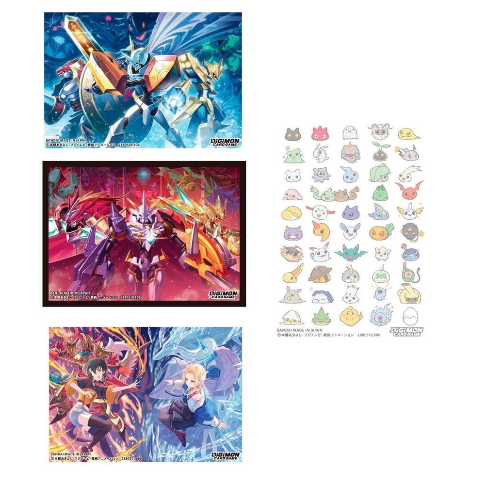 PREORDER Digimon Card Game: Official Sleeves Display  2027
