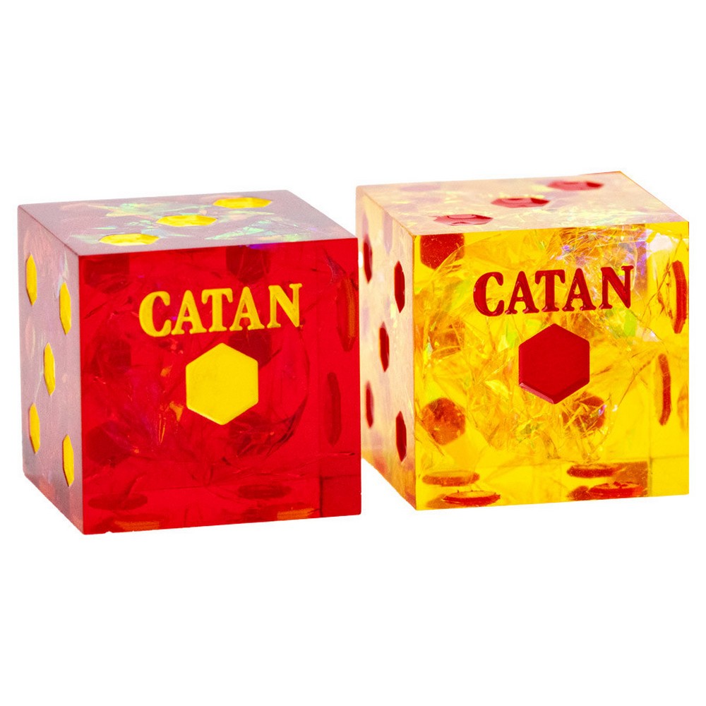PREORDER Fanroll: Catan Sharp Edge Resin Dice Set