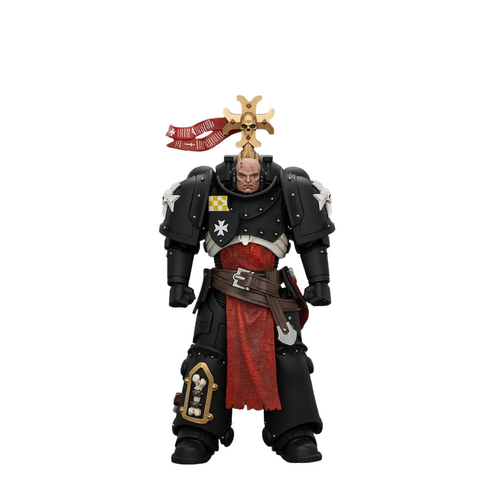 PREORDER Warhammer Collectibles: 1/18 Scale Black Templars Execrator 1 with Crozius Arcanum and Master-Crafted Power Weapon