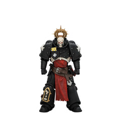 PREORDER Warhammer Collectibles: 1/18 Scale Black Templars Execrator 2 with Crozius Arcanum and Absolvor Bolt Pistol