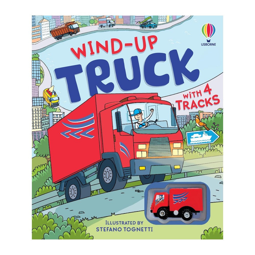 PREORDER Wind Up Truck - With 4 Tracks