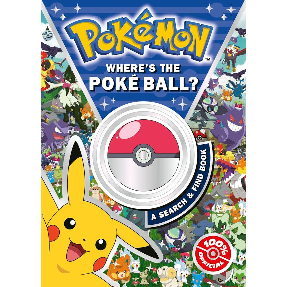 PREORDER Pokemon - Wheres the Poke Ball? A Search & Find Book