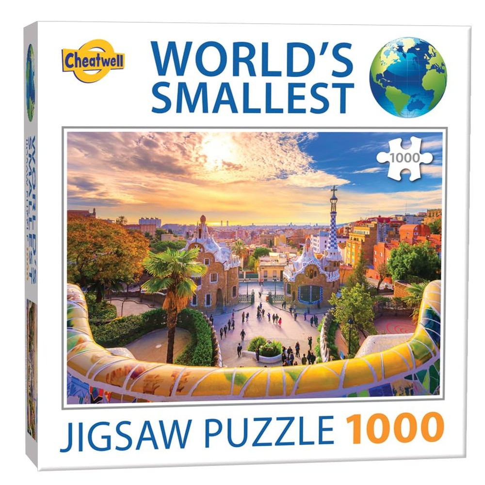 PREORDER Puzzle - Cheatwell - Worlds Smallest 1000pc Barcelona