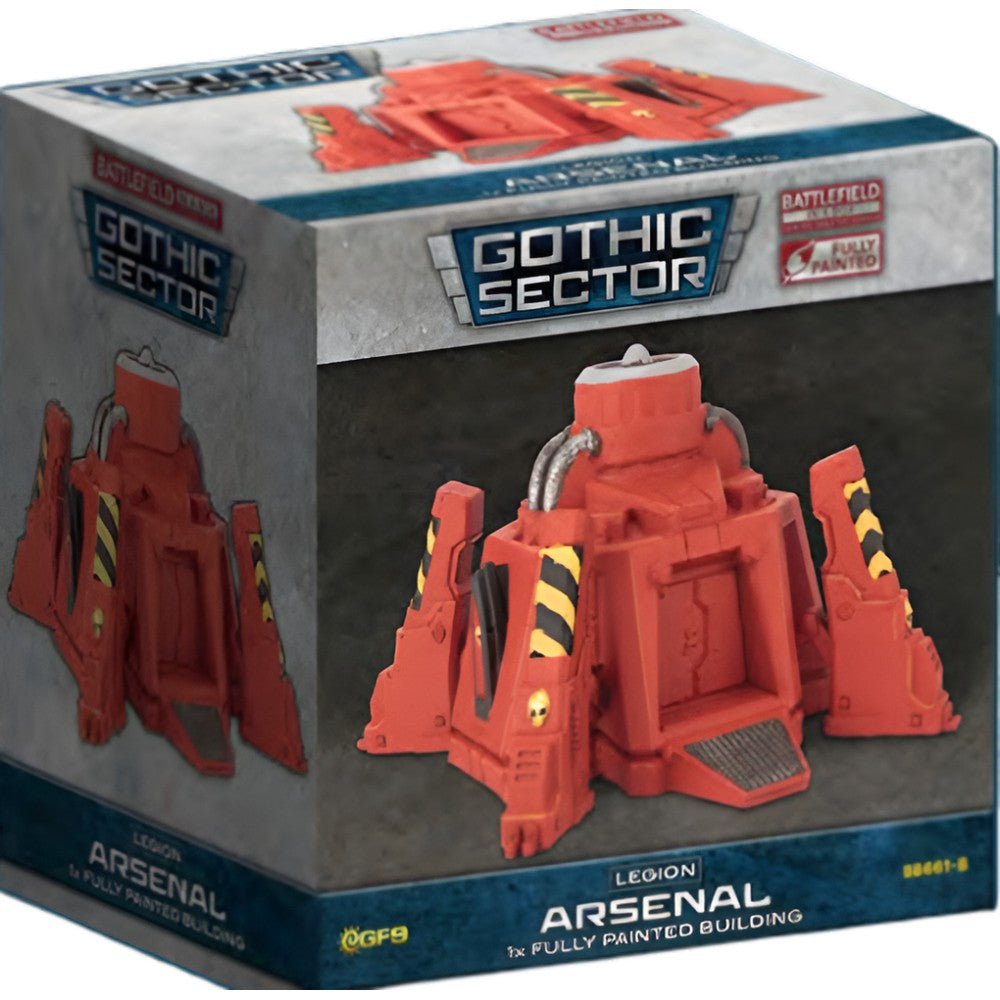 PREORDER Battlefield in a Box: Gothic Sector Legion Arsenal Red Paint Scheme