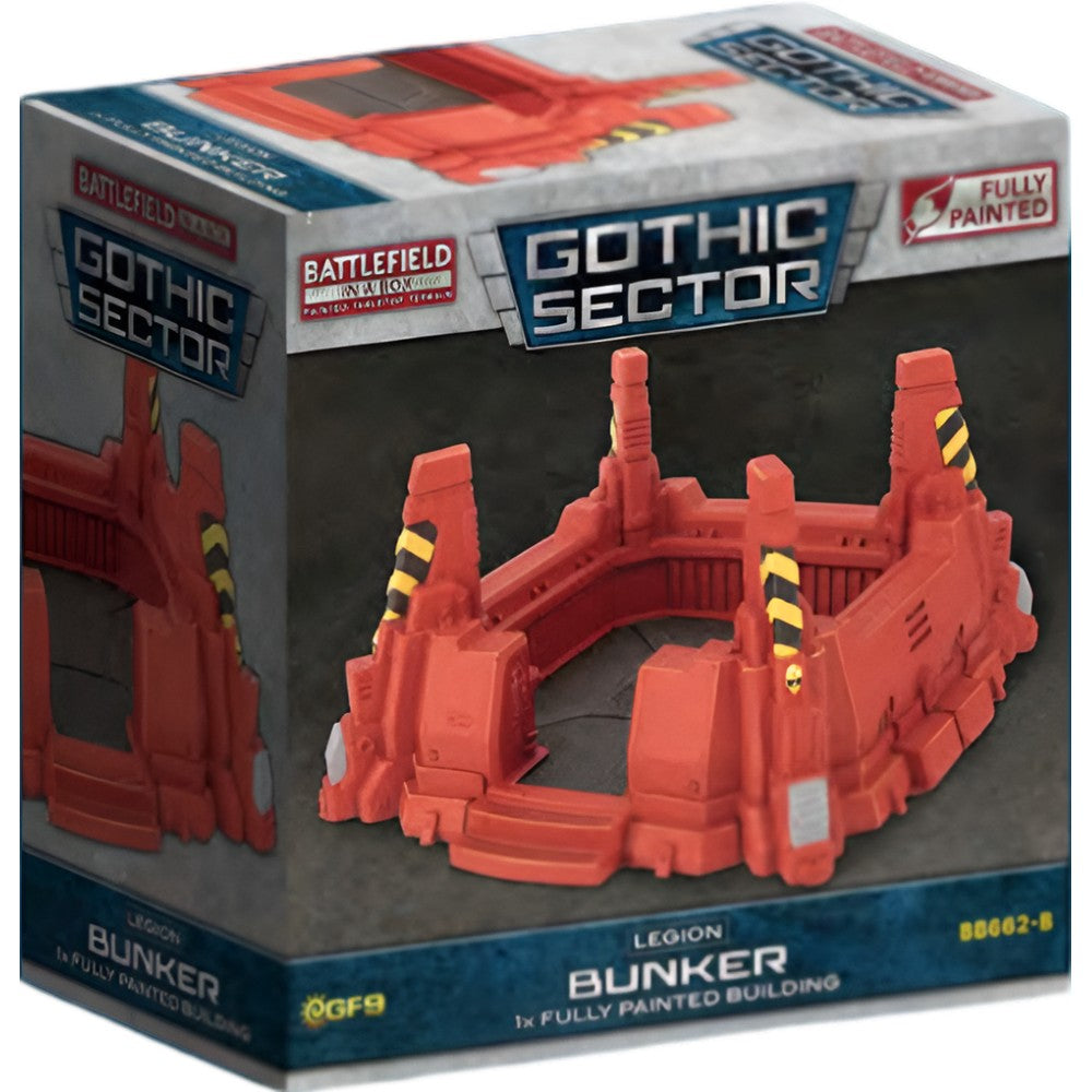 PREORDER Battlefield in a Box: Gothic Sector Legion Bunker Red Paint Scheme