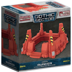 PREORDER Battlefield in a Box: Gothic Sector Legion Bunker Red Paint Scheme