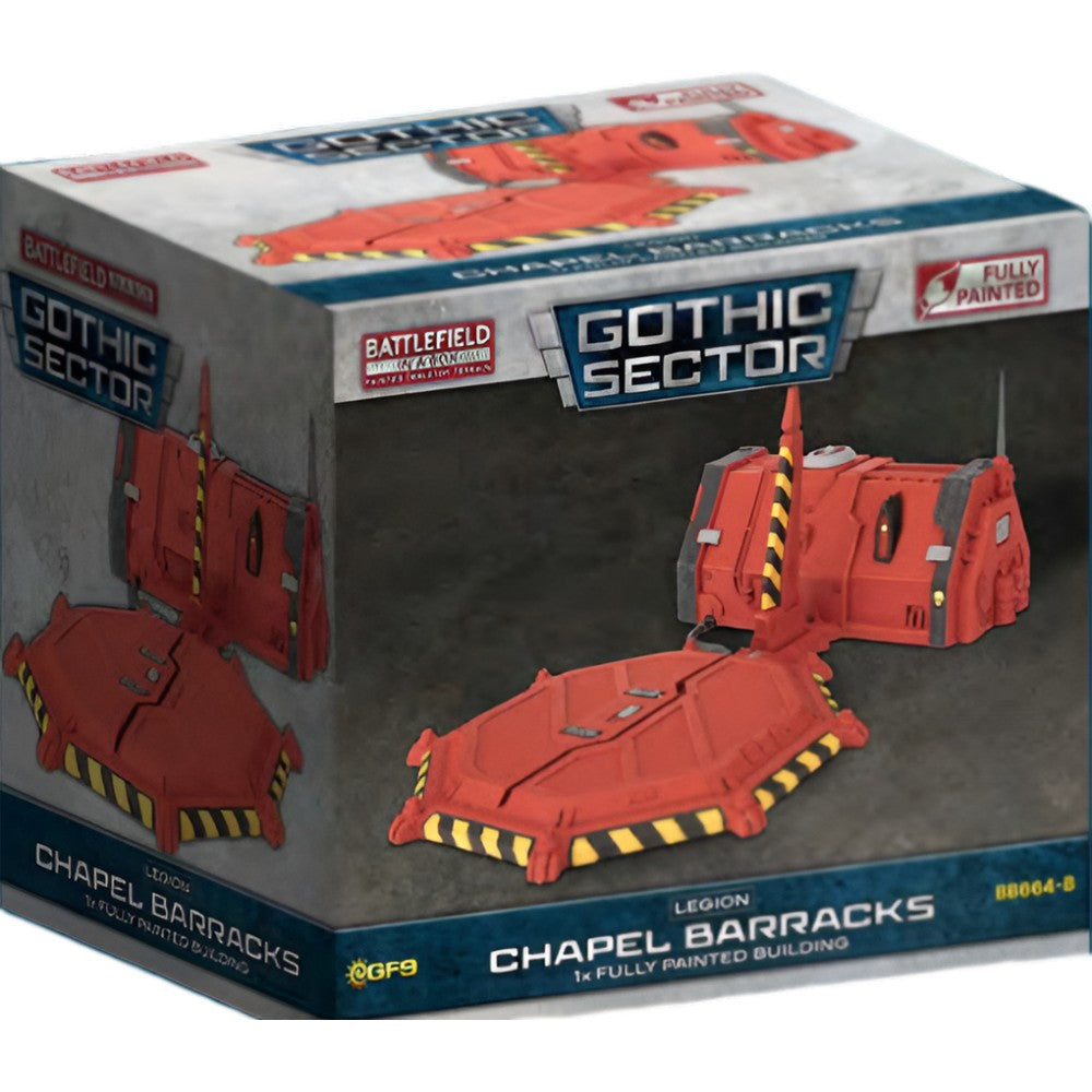 PREORDER Battlefield in a Box: Gothic Sector Legion Chapel Barracks Red Paint Scheme