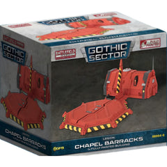 PREORDER Battlefield in a Box: Gothic Sector Legion Chapel Barracks Red Paint Scheme