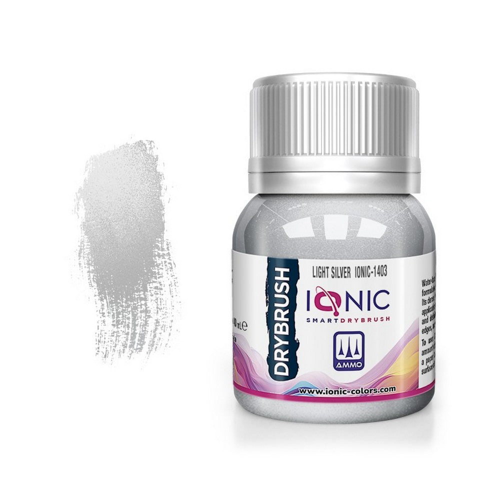 PREORDER IONIC DRYBRUSH - Light Silver