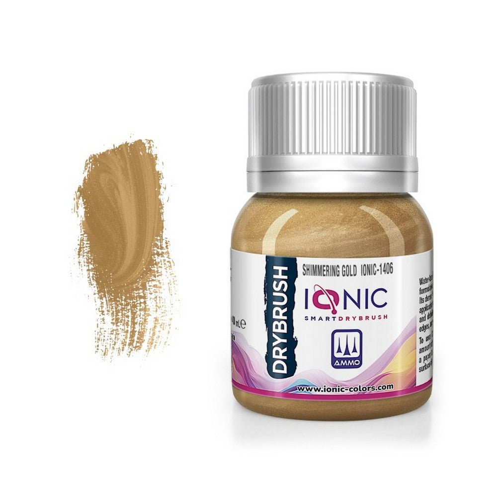 PREORDER IONIC DRYBRUSH - Shimmering Gold
