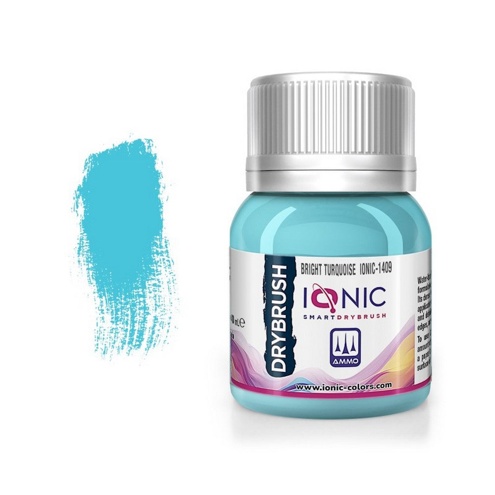 PREORDER IONIC DRYBRUSH - Bright Turquoise
