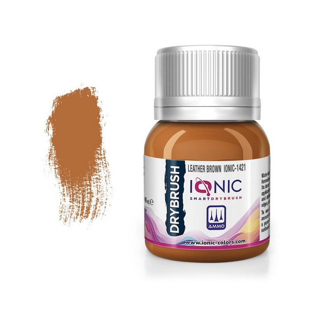 PREORDER IONIC DRYBRUSH - Leather Brown