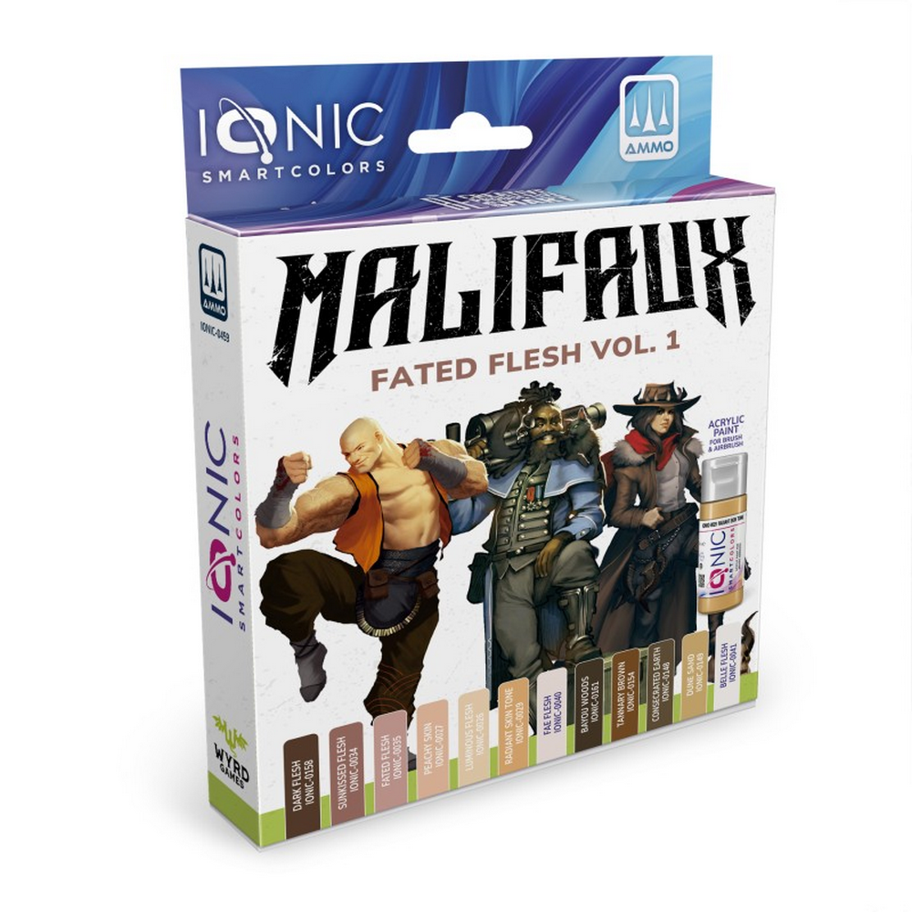 PREORDER IONIC SMART - Set Malifaux Fated Flesh Vol. 1 Paint Set