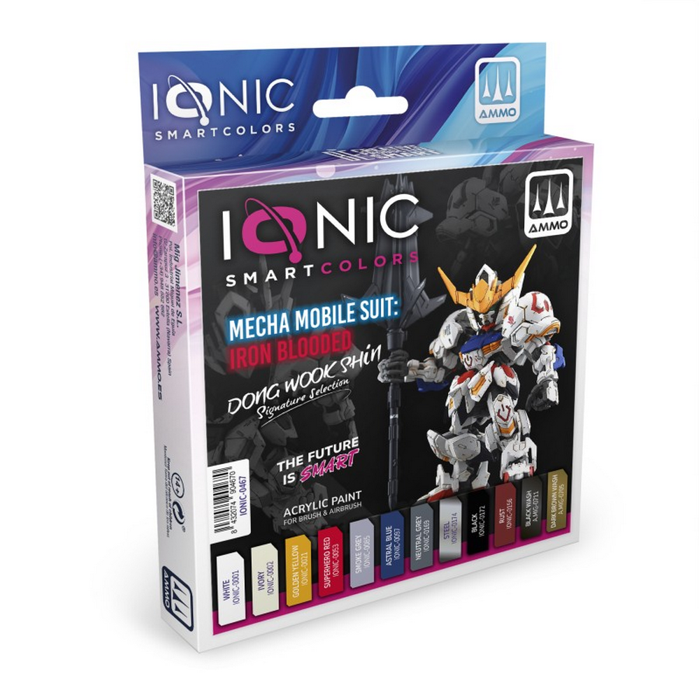 PREORDER IONIC SMART - Mecha Mobile Suit: Iron Blood by Dong Wook Shin Paint Set