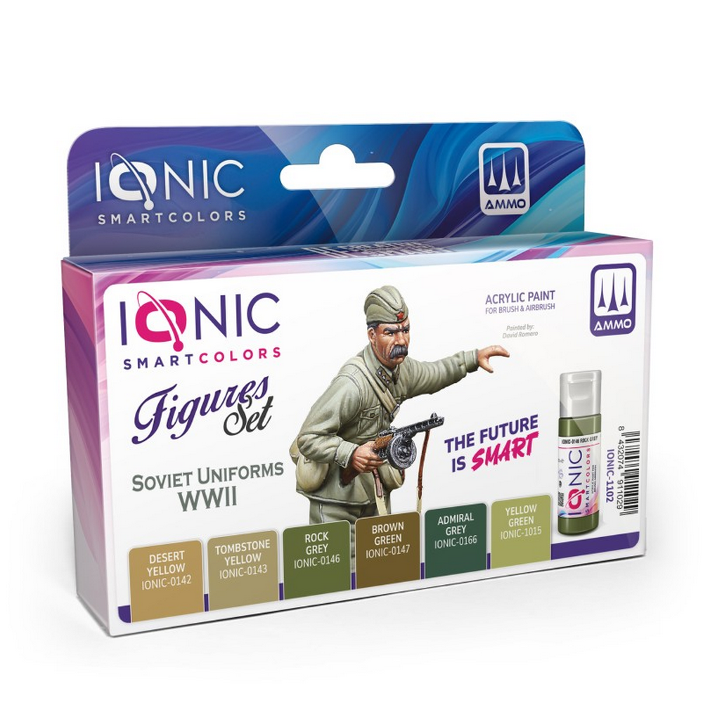 PREORDER IONIC SMART - WWII Soviet Uniform Paint Set