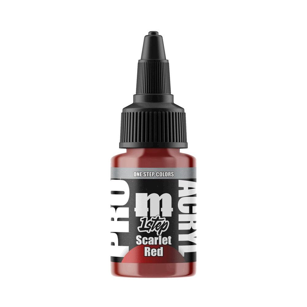 PREORDER Monument Hobbies - Pro Acryl - 1-Step Scarlet Red