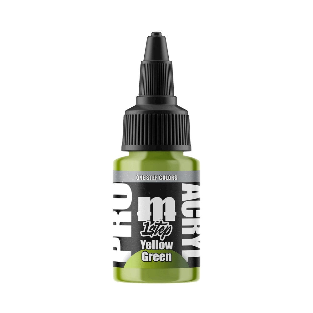 PREORDER Monument Hobbies - Pro Acryl - 1-Step Yellow Green