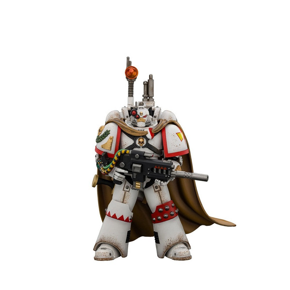 PREORDER Warhammer Collectibles: 1/18 Scale White Scars Legion Vigilator with Nemesis rifle and Bolt Pistol