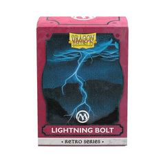 PREORDER Dragon Shield: Sleeves  Brushed Art  MTG Retro Series: Lightning Bolt