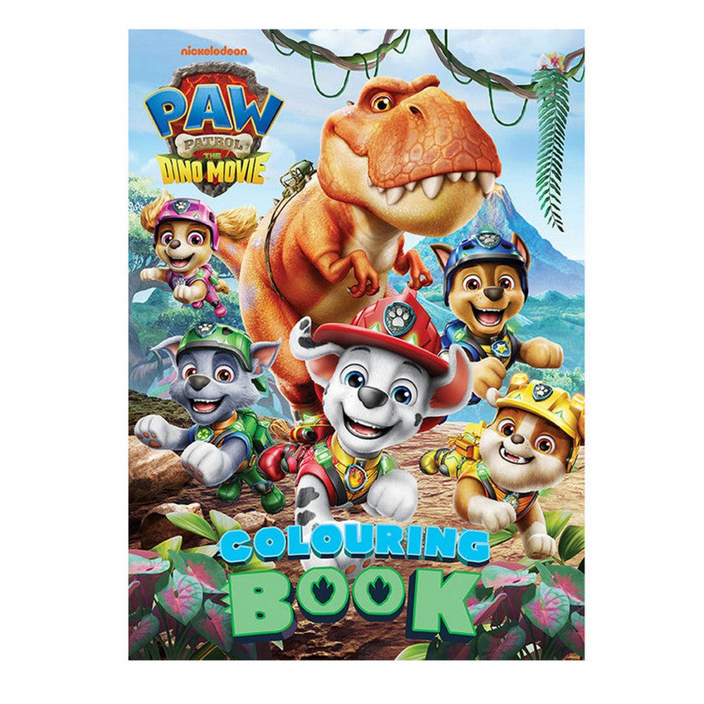 PREORDER PAW Patrol The Dino Movie - 32p Colouring Book