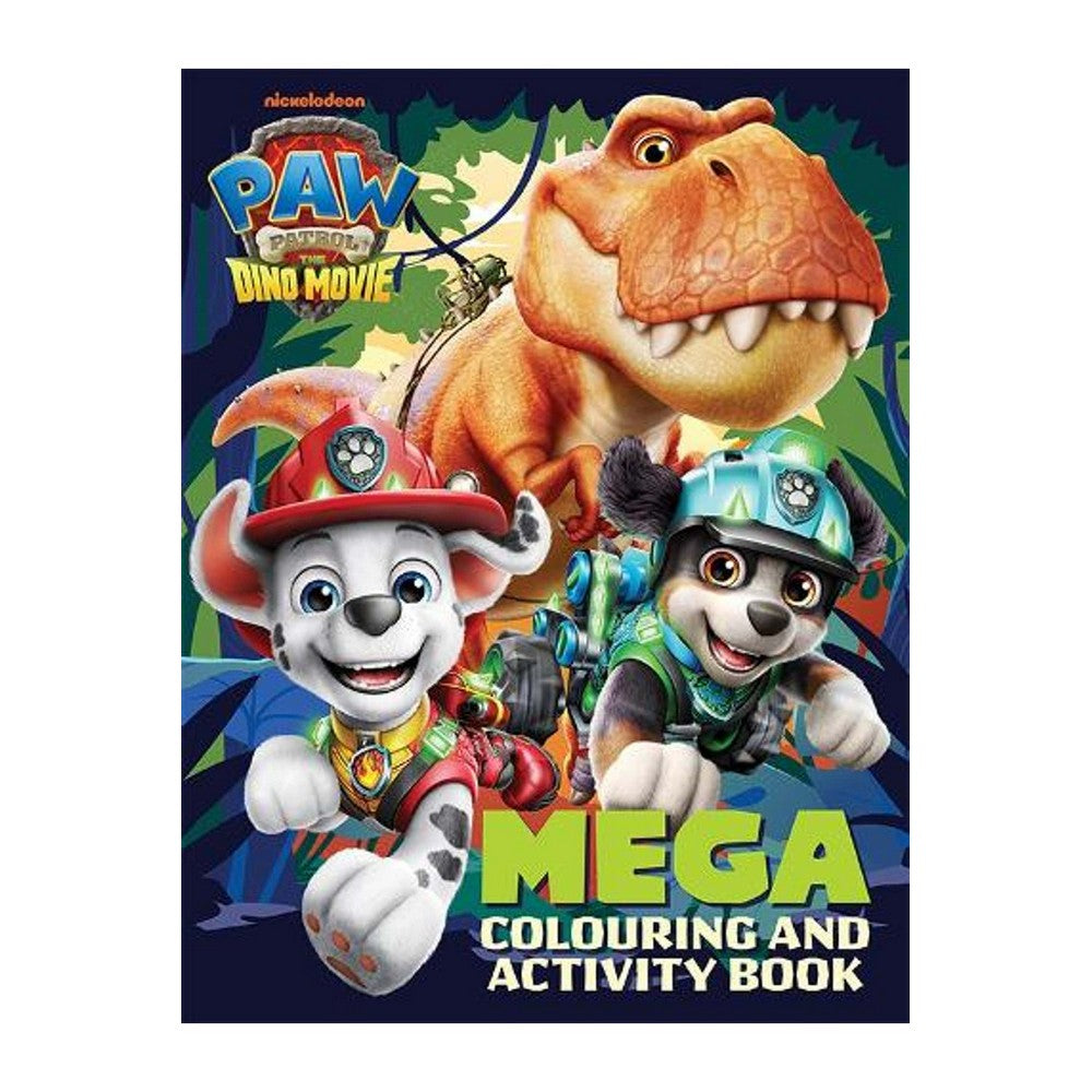 PREORDER PAW Patrol The Dino Movie - Mega Colouring Book