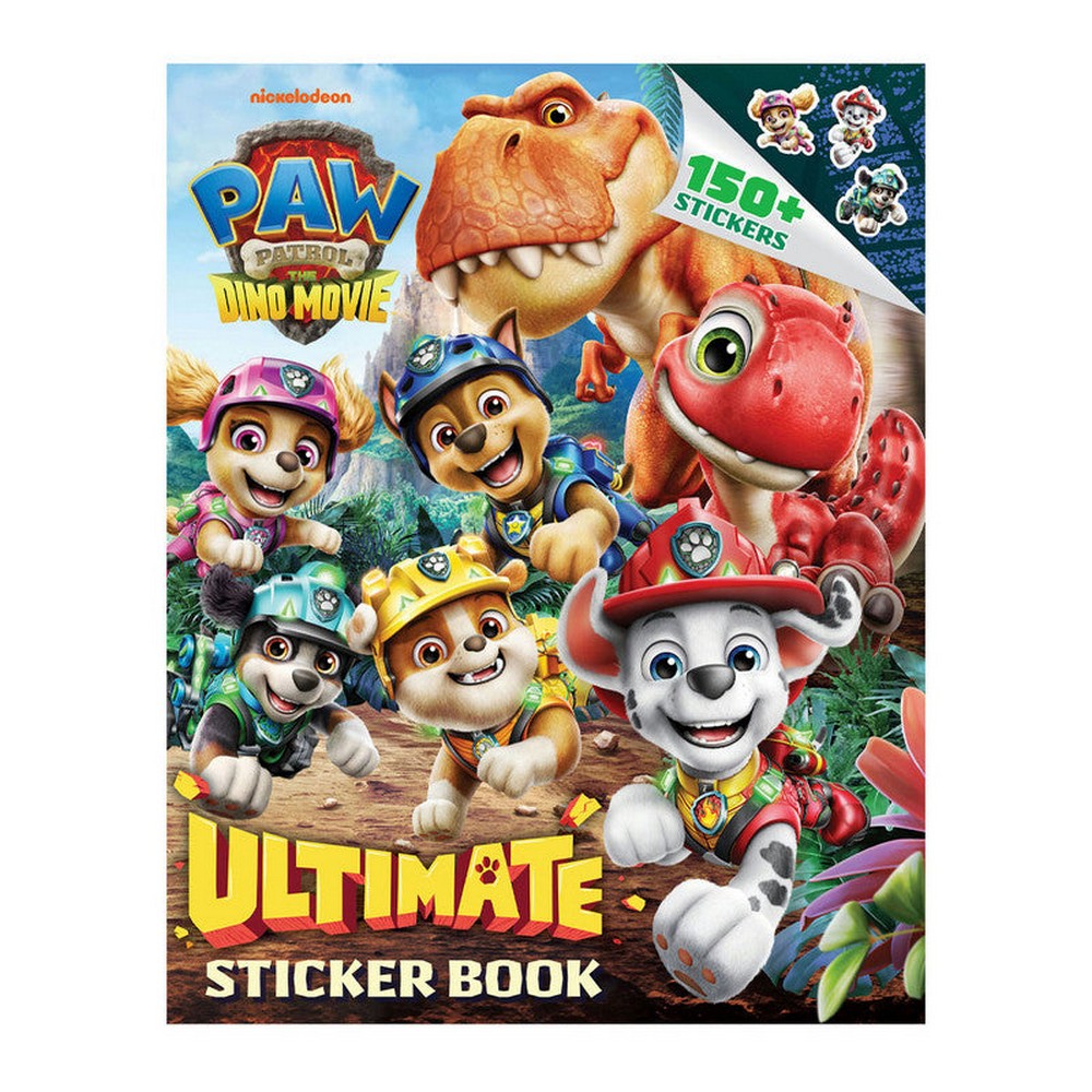PREORDER PAW Patrol The Dino Movie - Ultimate Sticker Book