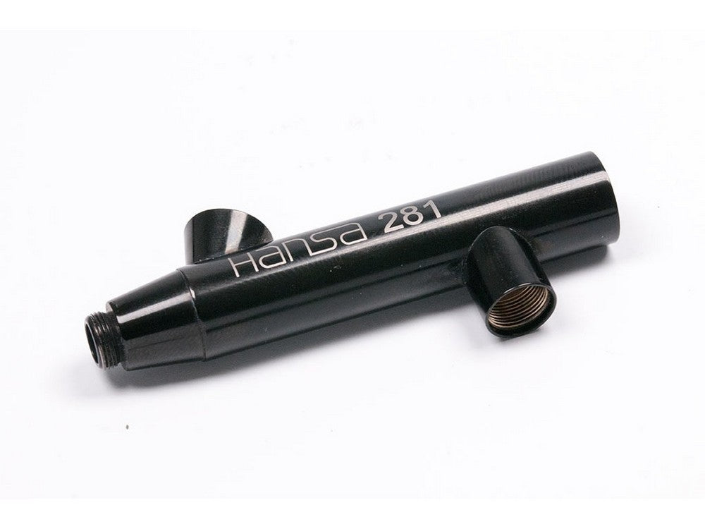 PREORDER H&S Airbrushes - body HANSA 281 - black chrome gravity feed system
