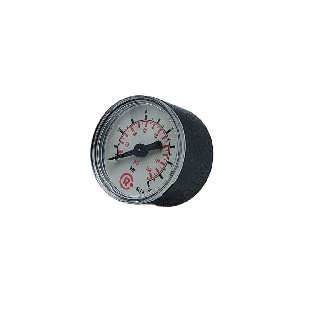 PREORDER H&S Airbrushes - manometer rear connection - G 1/8 to 10 bar / 145psi - for oil-compressors