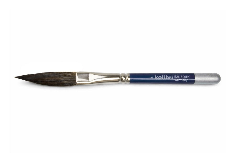 PREORDER DO NOT H&S Airbrushes - Brush dagger liner SQI - size 2 short handle squirrel imitation