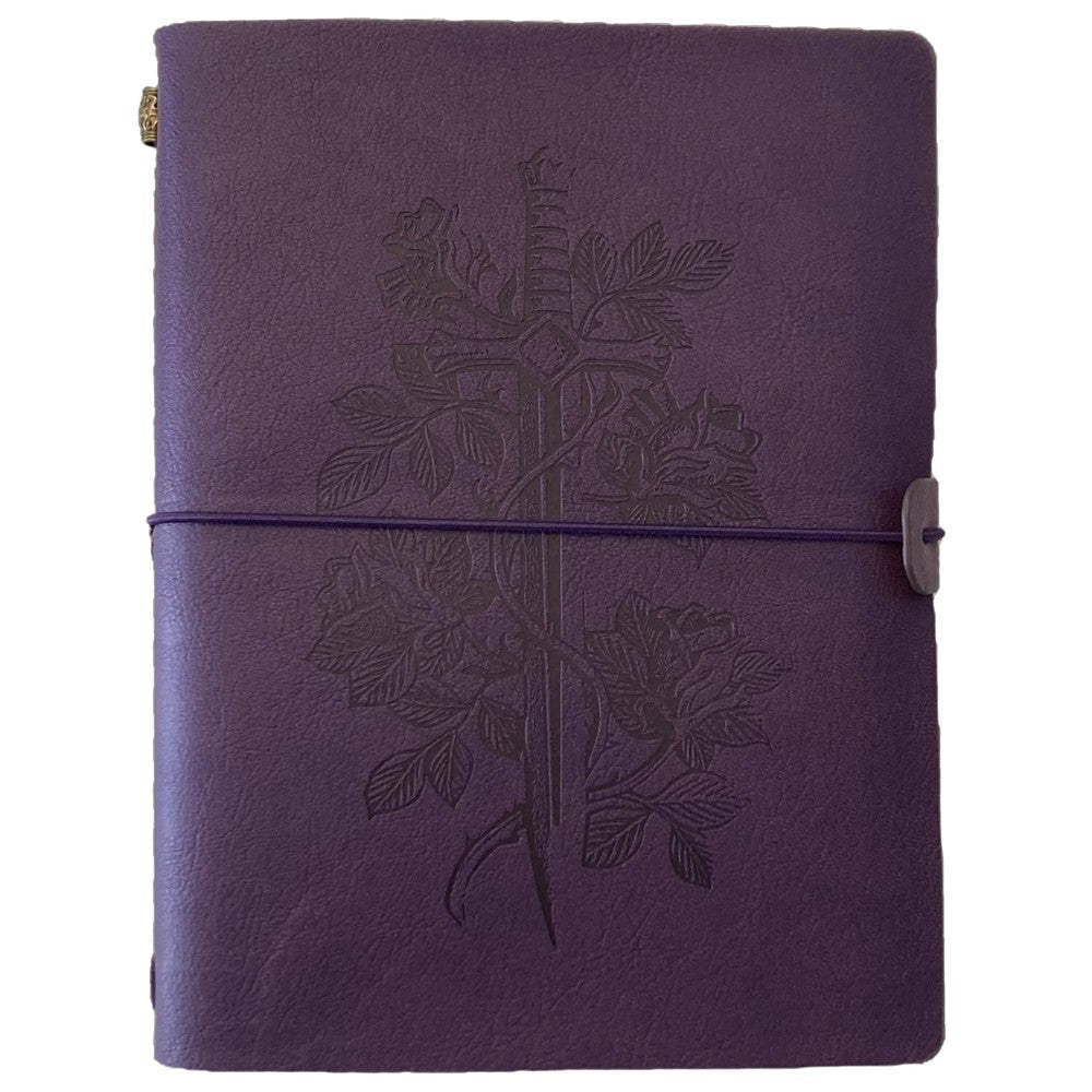 PREORDER Character Journal (Purple) - Sword and Rose