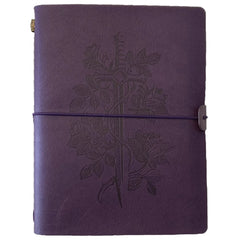 PREORDER Character Journal (Purple) - Sword and Rose