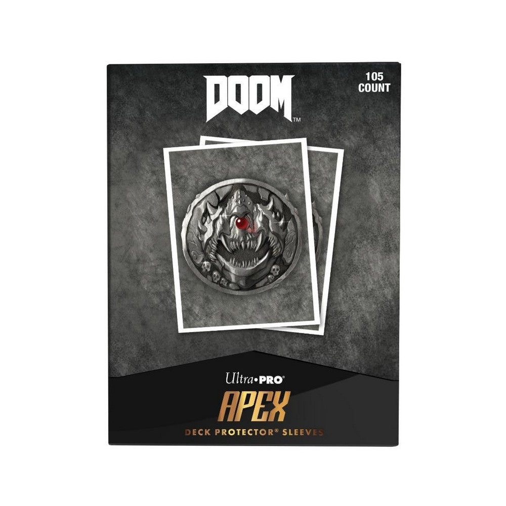 PREORDER Ultra Pro: UP16913 DOOM - Creatures of Hell - Cacodemon 105CT APEX DECK PROTECTOR Sleeves